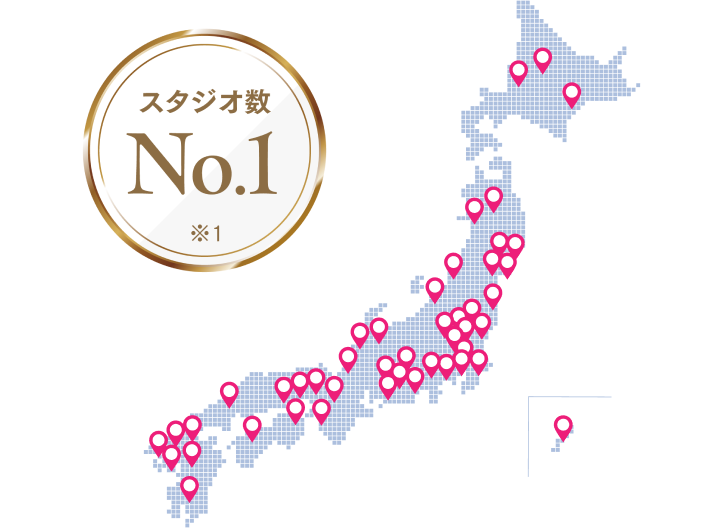 全国260店舗以上で通いやすいピラティス・マシンピラティススタジオRintosull