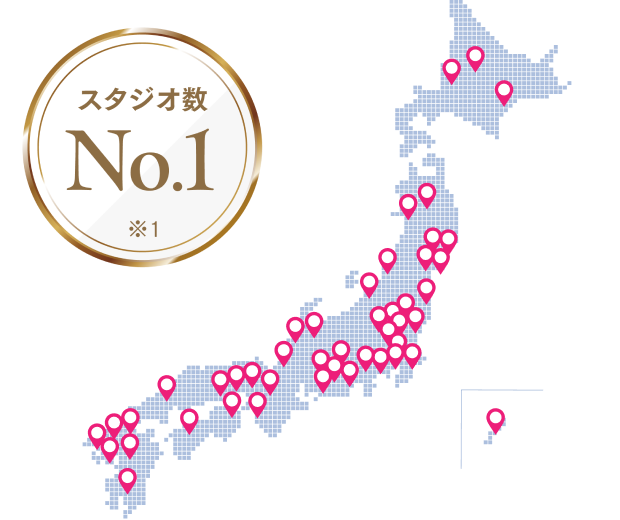 全国260店舗以上で通いやすいピラティス・マシンピラティススタジオRintosull