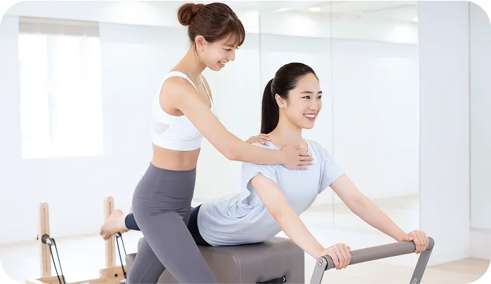 ホットヨガの他、マシンピラティスなど72種類以上のプログラム！※4