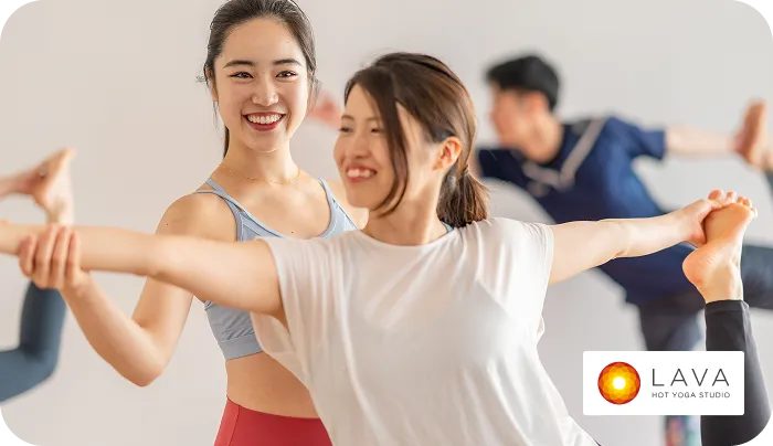 会員さまの98%が効果実感！※4 LAVAのホットヨガ6大効果