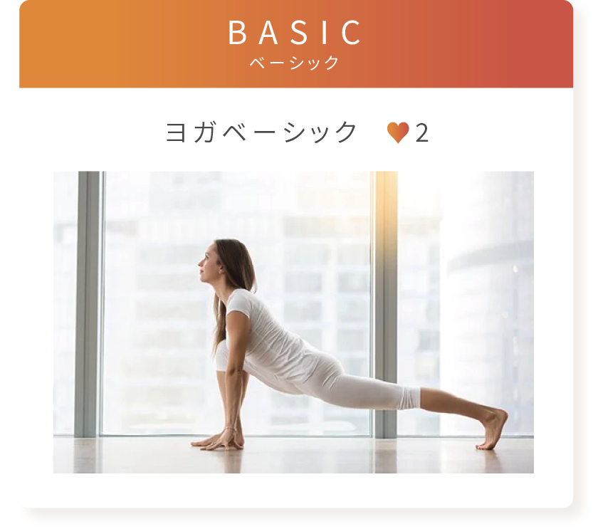 BASIC ヨガベーシック 強度2
