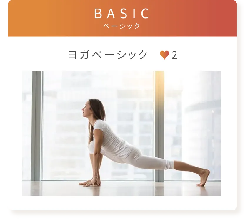 BASIC ヨガベーシック 強度2