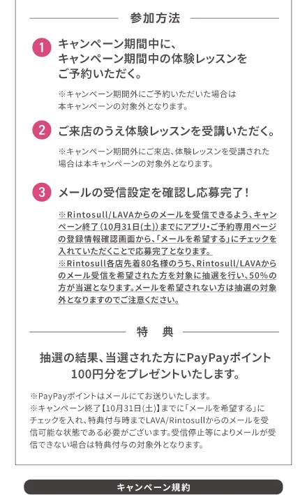 PayPayポイントキャンペーンの参加方法と特典