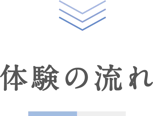 体験の流れ