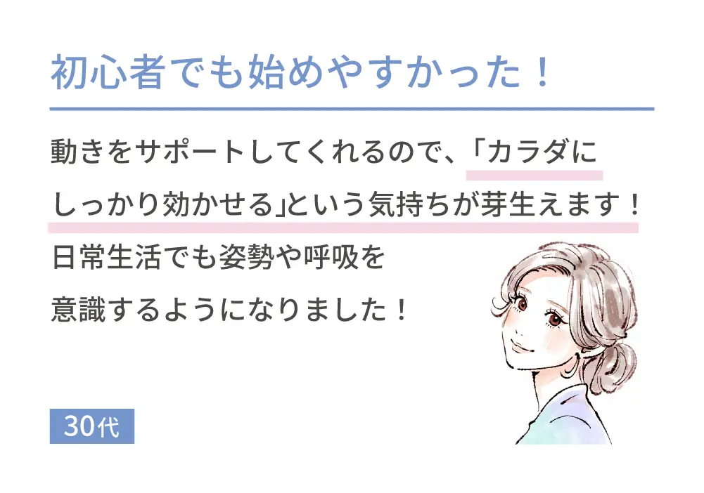 初心者でも始めやすかった！